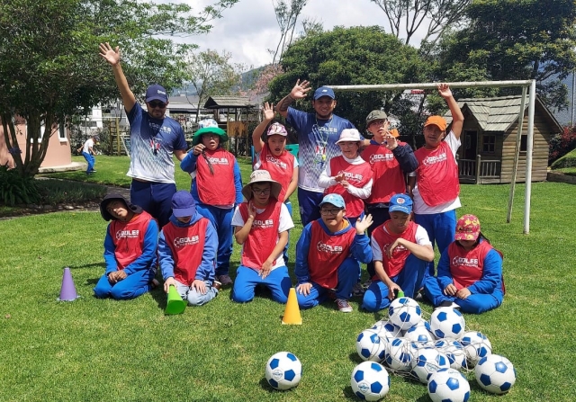 ¡GOLES CON VALORES! «Un Gol por la Inclusión» para los peques con síndrome de Down