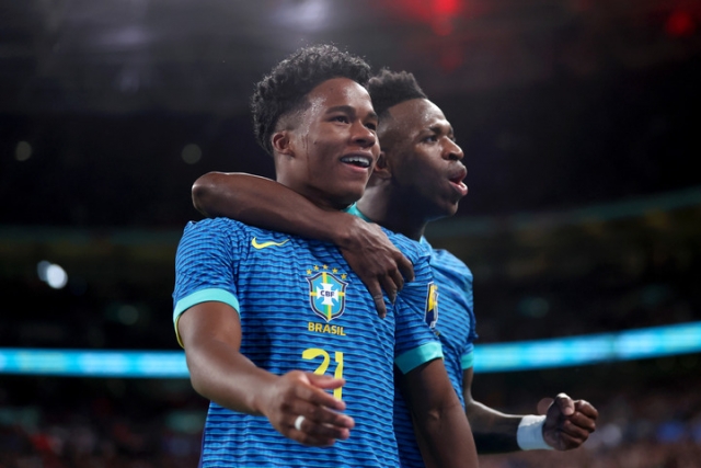 Endrick comparte emociones tras su gol en Wembley contra Inglaterra