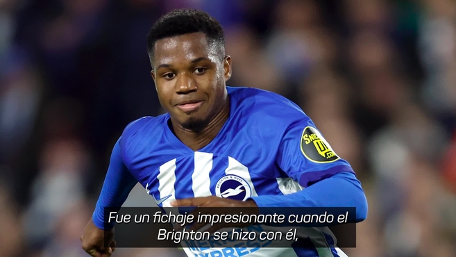 Premier League: Fra respuesta de De Zerbi sobre si Ansu Fati seguir en el Brighton: «No lo s»