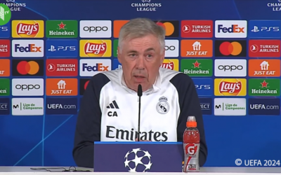 Ancelotti, sobre la eliminatoria de la temporada pasada contra el City: ‘Jugamos sin coraje’