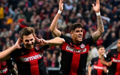 ¡TOCADOS POR DIOS! Bayer Leverkusen finalista de la Europa League con un Piero Hincapié impecable