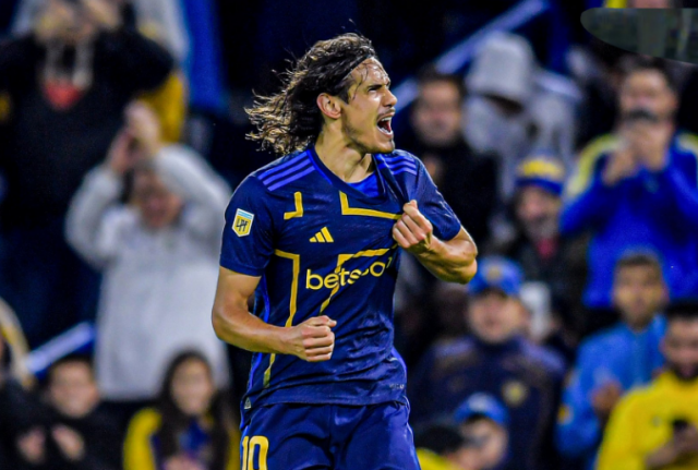 Boca GESTÓ LA HEROICA CON UN HOMBRE MENOS y Edinson Cavani como salvador