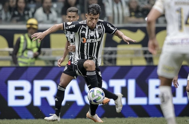 Alan Franco cumplió con su calidad, que permitió a Atlético Mineiro hacer de las suyas