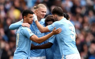 Manchester City goleó y da la talla, Manchester United solo pudo evitar la desgracia