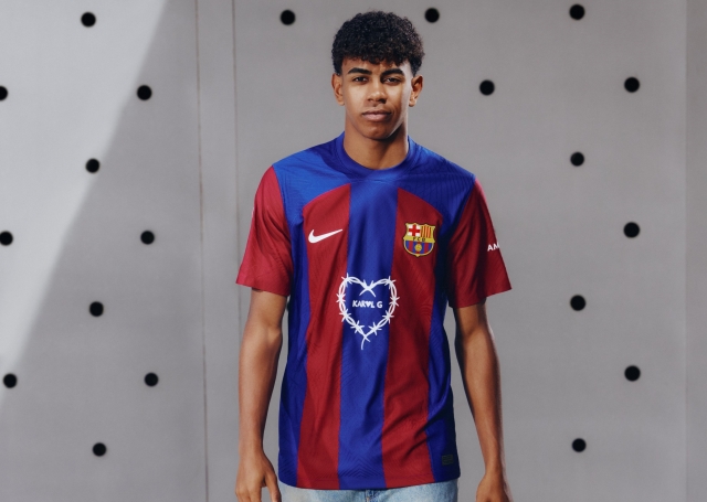 El FC Barcelona dejó el rock por el sabor latino, con una colaboración para ponerse en modo BICHOTA