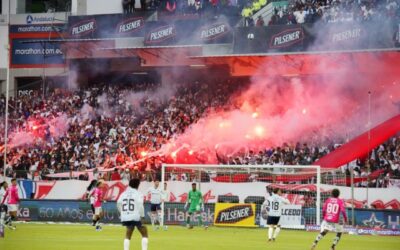 Los ‘angelitos’ de la barra brava de Liga le cuestan al club más de !!!80000 dólares en multas!!!