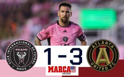 Messi regresa con gol, pero el Inter Miami cae en casa ante Atlanta