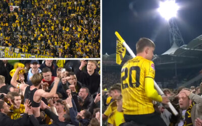 El ascenso ‘fail’ del Roda JC: invasin de campo, jugadores a hombros… y gol en otro estadio!