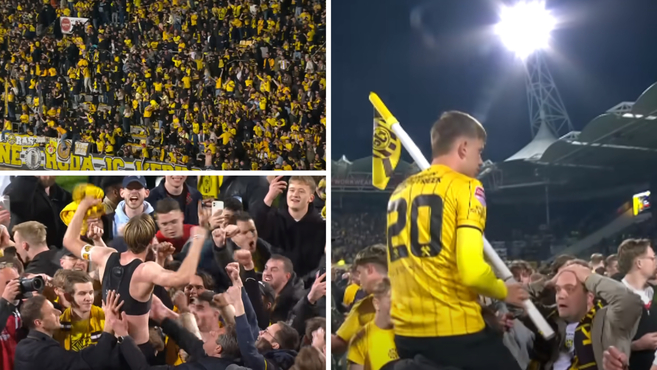 El ascenso ‘fail’ del Roda JC: invasin de campo, jugadores a hombros… y gol en otro estadio!