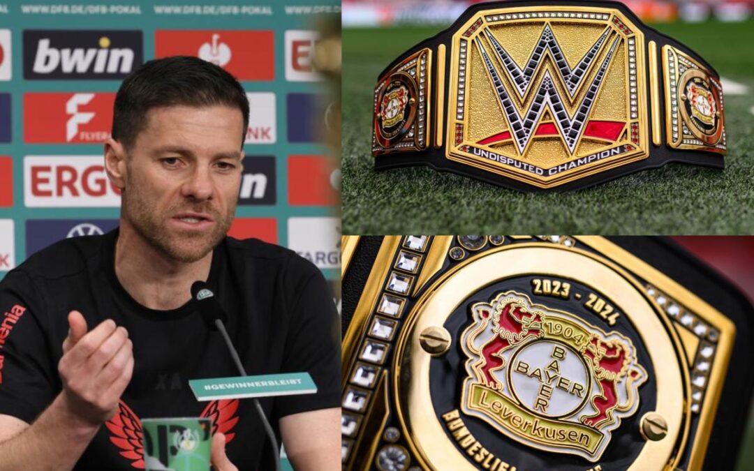 El Bayer Leverkusen de Xabi Alonso también ‘gana’ el cinturón de la WWE