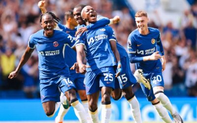 ¡GOLAAAAAAZO de media cancha de Moisés Caicedo!