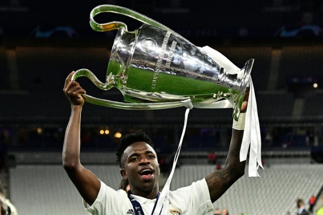 Vinícius Jr se prepara para su segunda final de Champions League